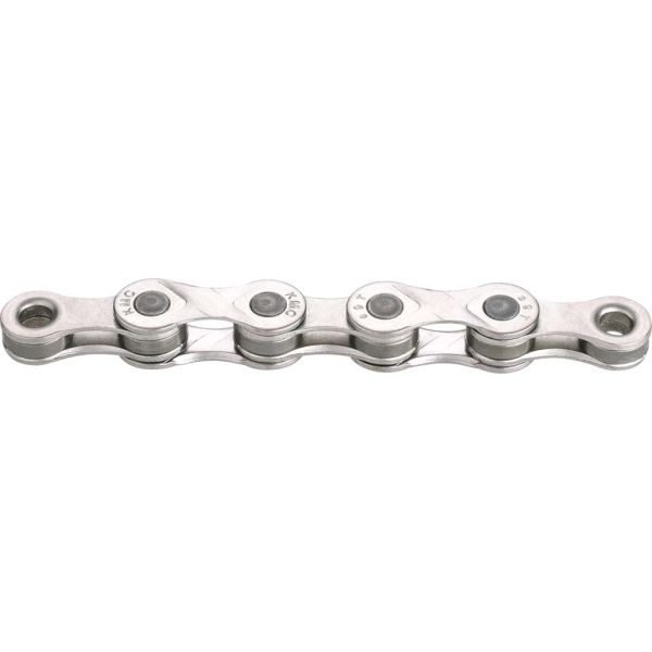 KMC E9 Silver Bicycle Chain 1 2x11 128 - 122 Liens