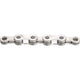 KMC E9 Silver Bicycle Chain 1 2x11 128 - 122 Liens