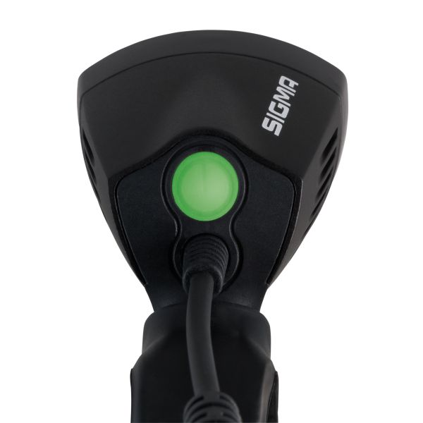 Sigma buster 2000 lumen lampe de casque batterie li-on chargeur télécommande