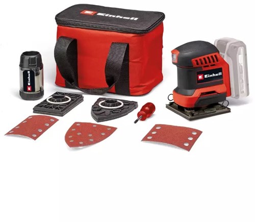 Einhell te-os 18 113 3x li - ponceuse multifonction sans fil | 18v | sans piles ni chargeur - 4460730
