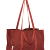 Sac shopping Croozer pour remorque cargo rouge lave