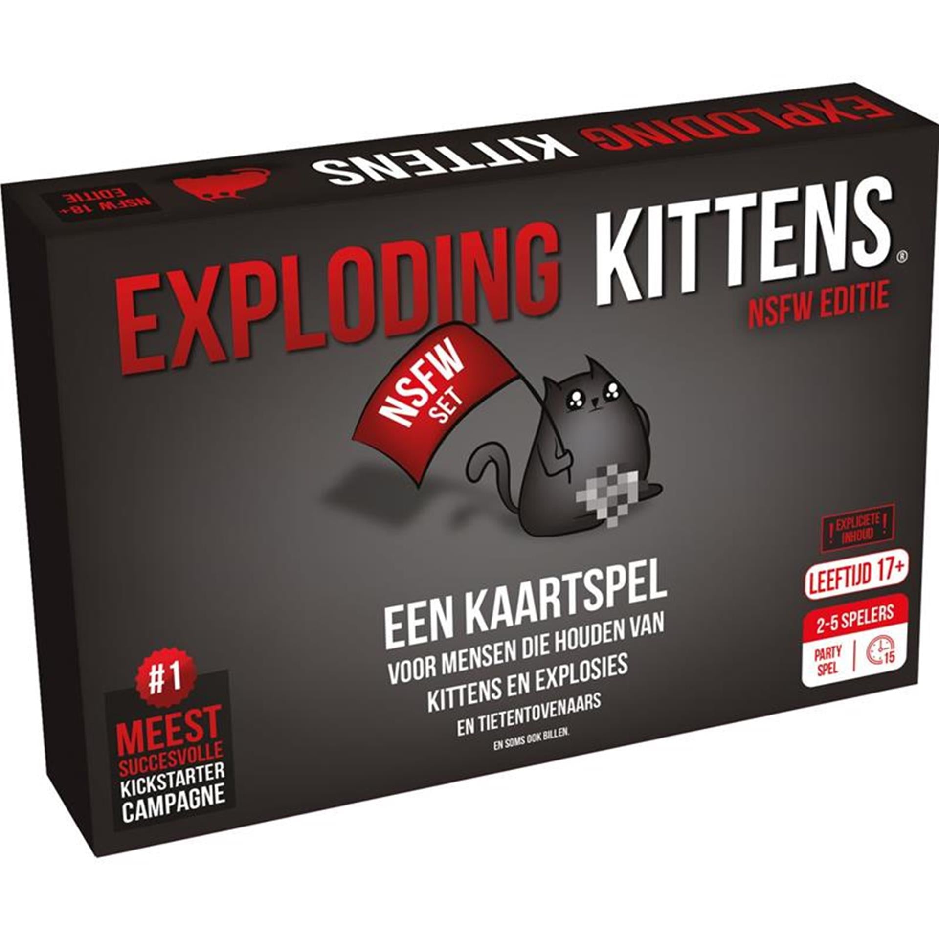 Jeu de cartes Chatons explosifs NSFW 18+