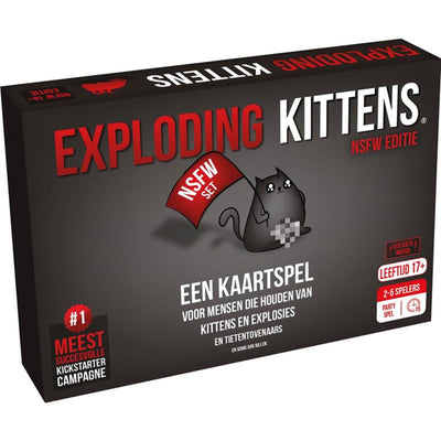 Jeu de cartes Chatons explosifs NSFW 18+