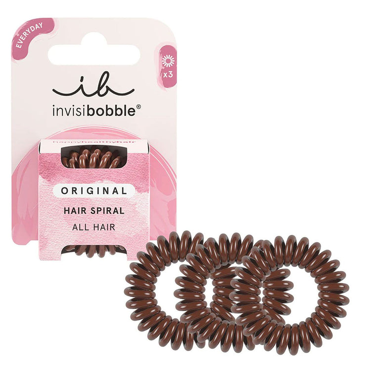 Invisibobble invisibobble original bretzel brun 3 pièces