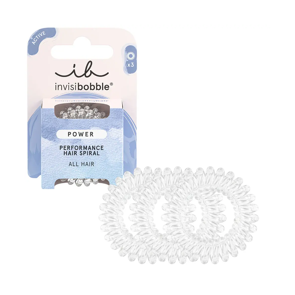 Invisibble invisibobble cristal clair 3 pièces