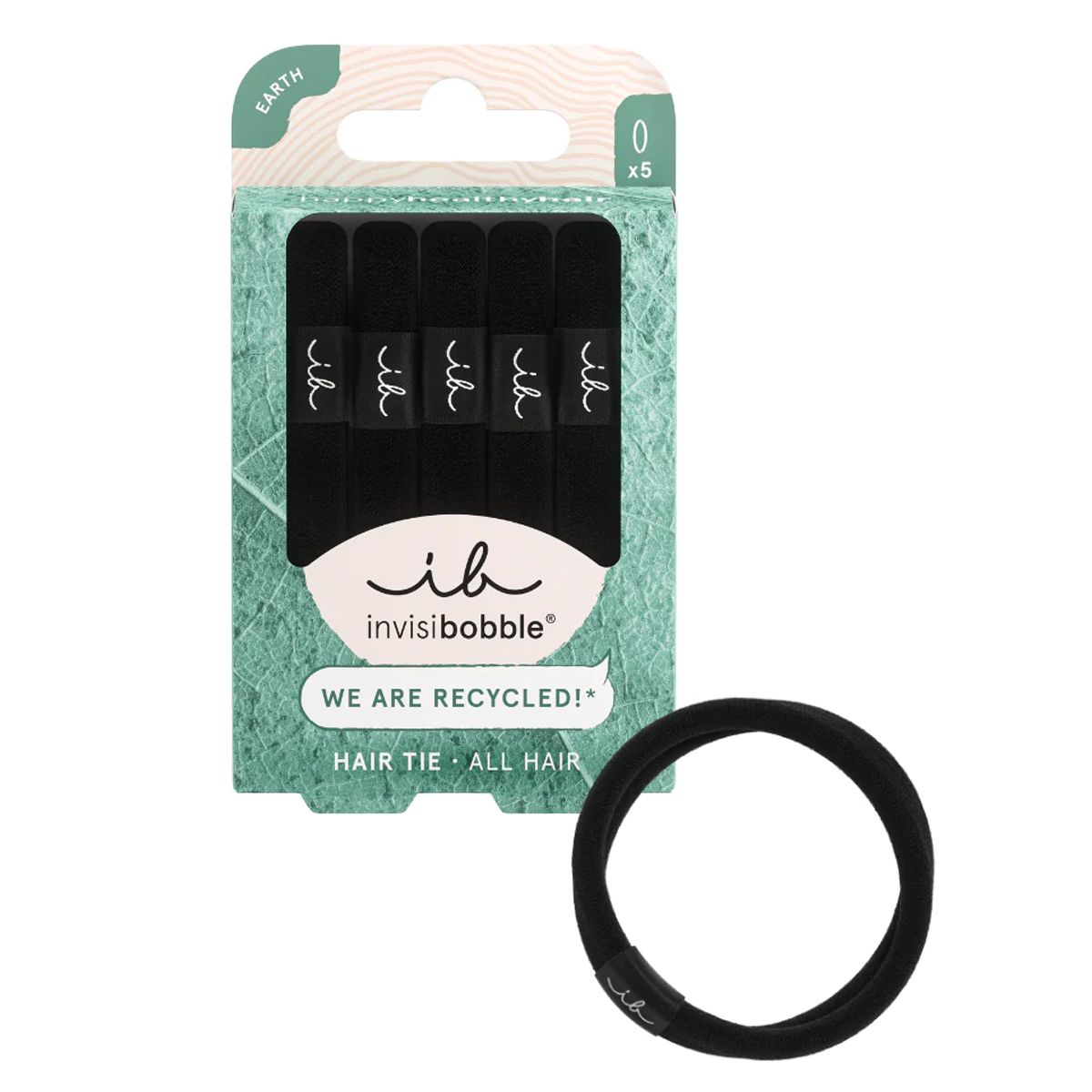 Invisibobble invisibobble Hair Tie Black 5st.