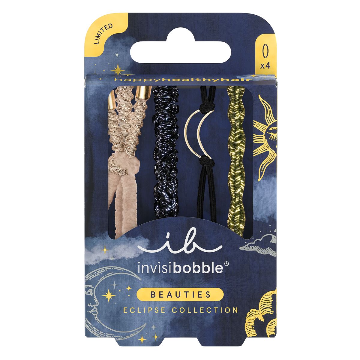 Invisibobble beautés éclipse shadowshine 4pcs.