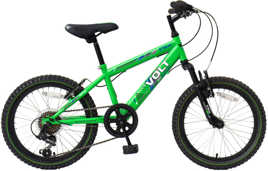 Elite Volt 18 pouces 26 cm garçons 6V V-freins vert