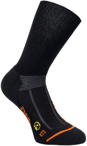 Chaussette Emma hydro-dry travaillant durablement | gris noir | taille 39 - 8715316146855