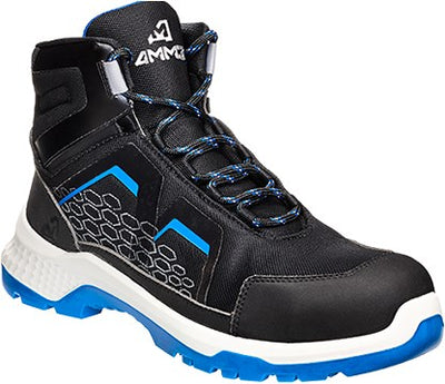 Chaussure de travail Emma crossforce fly d high s3 | noir bleu | taille 48 - 8715316154195