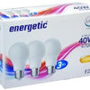 Lampes de bulbe LED énergiques énergiques E27 40W 3 pièces