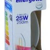 Bougie LED Énergétique E14 2,1-25W 2700K filament clair - 2720110