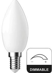 Bougie LED Energetic E14 4,2-40W 2700K filament mat dimmable - 2720512