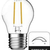 Ampoule LED Energetic E27 4,2-40W 2700K filament clair dimmable - 2720270