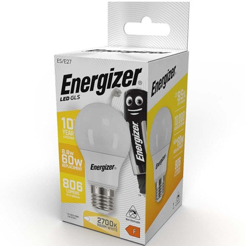 Energizer led verre e27 8,8-60w 2700k mat - 2603010