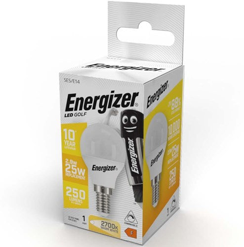 Bougie LED Energizer E14 2,9-25W 2700K mate dimmable - 2601200