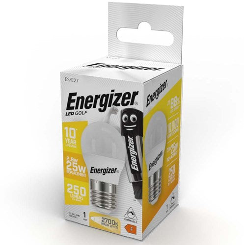 Energizer LED balle E27 2,9-25W 2700K mat dimmable - 2602600