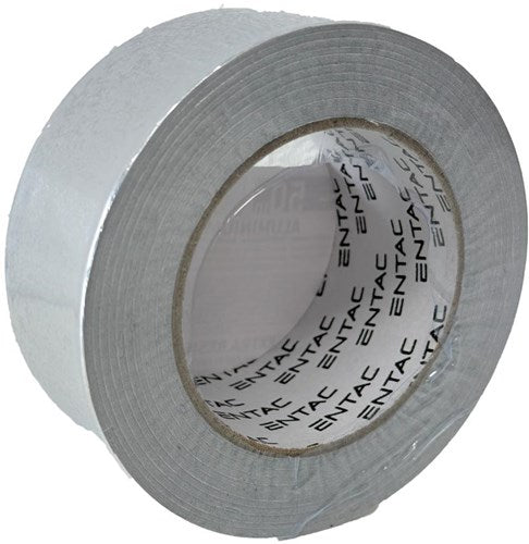 Entac ruban aluminium 50mm rouleau 50m argent - 4139565