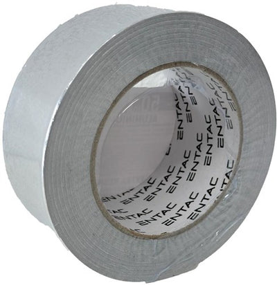 Entac ruban aluminium 50mm rouleau 50m argent - 4139565