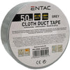 Entac ruban de réparation 50mm rouleau 50m gris - 4139554