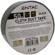 Entac ruban de réparation 50mm rouleau 50m noir - 4139544