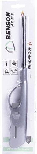 Enzo briquet turbo flamme 29cm gris 9920048