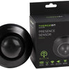 Détecteur de présence Enzo IR plafonnier | 360 degrés ip44 noir - 3900553