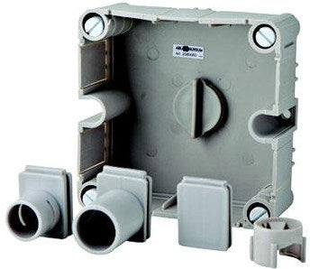 Enzo abl boîte à câbles universelle ablsquare gris 4047830
