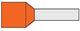Virole Enzo isolée 0,5x8 orange 4421010