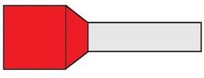 Virole Enzo isolée 1,5x8 rouge 4421040