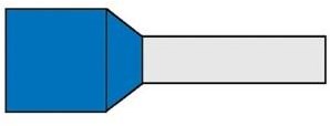 Enzo virole isolée 2,5x8 bleu 4421050