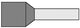 Enzo virole isolée 4,0x9 gris 4421060