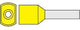 Enzo virole isolée twin 6.0x14 jaune - 4422070