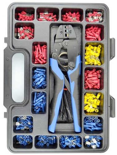 Enzo assortiment boîte cosses de câble 552pcs prof - 4436020