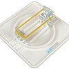 Enzo plaques aveugles vimar 8x 8cm blanc 4213800