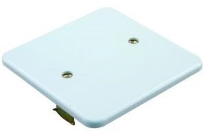 Enzo plaques aveugles vimar 8x 8cm blanc 4213800