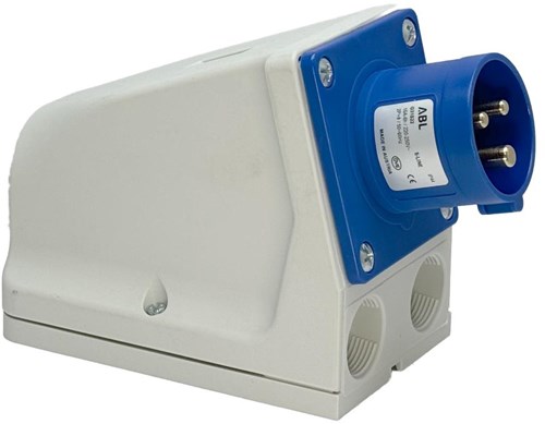 Enzo cee 3p 16a 230v opb wcd bleu avec broches - 6315140