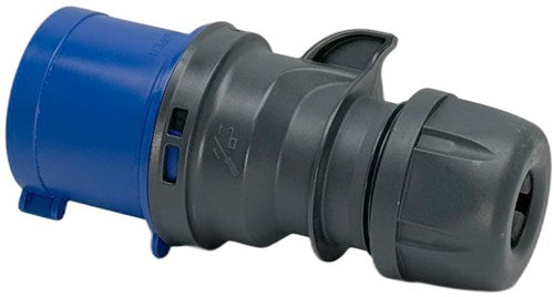Prise Enzo cee 3p 32a 400v bleu 6315145