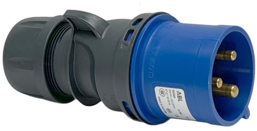 Prise Enzo cee 3p 32a 400v bleu 6315145