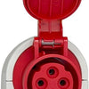 WC en saillie Enzo cee 4p 32a 400v rouge - 6315166