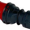 Prise Enzo cee 4p 32a 400v rouge 6315162