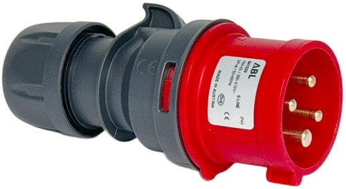 Prise Enzo cee 4p 32a 400v rouge 6315162