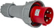 Prise Enzo cee 5p 63a 400v rouge ip-67 - 6315180