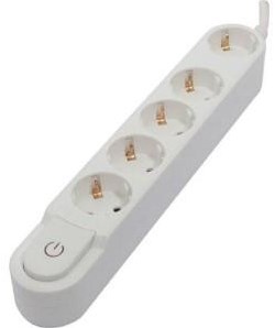 Enzo chacon design tcd ra 5v 3m 3x1,5qmm interrupteur blanc - 6872810
