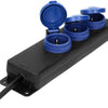 Enzo Chacon boîte de table SWD IP44 4V noir avec valve 3x1,5qmm 3m 6871970