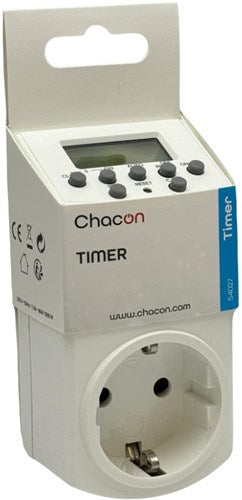 Enzo Chacon minuterie horloge jour semaine programme numérique blister 8363040