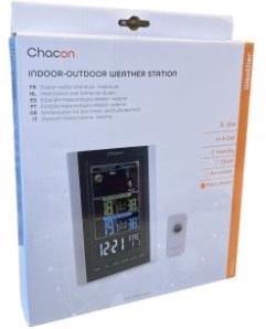 Station météo Enzo Chacon avec capteur extérieur sans fil + baromètre - 8150185