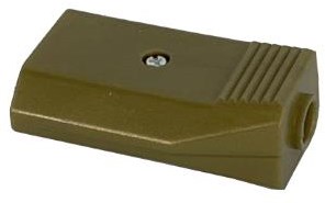 Prise Enzo contra à faible courant, couleur bronze 6141512
