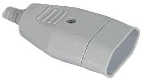 Enzo contra prise courant faible blanc 6141500