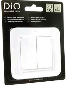 Enzo dio interrupteur sans fil simple blanc 6960115